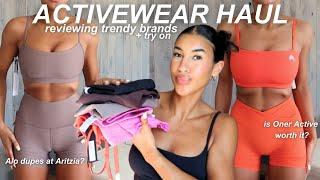 HUGE Activewear Haul: Oner Active, Aritzia, NVGTN & DFYNE! Try On Haul