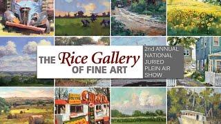 The Rice Gallery - JURIED PLEIN AIR SHOW 2017