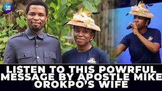 You can't Miss this powerful Message by Apostle Michael Orokpo's Wife