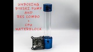 AFFORDABLE BYKSKI PUMP RESERVOIR COMBO & CPU WATERBLOCK