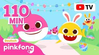 [TV] Frohe Ostern! 🪺 | Ostern Kinderlieder | Baby Shark Deutsch | Pinkfong, Baby Hai! Kinderlieder