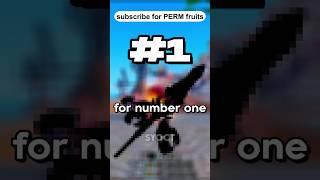 The BEST Sword in Blox Fruits..? Do NOT Click the Sound #shorts