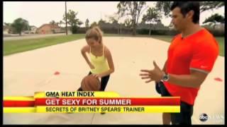 Trainer Tony Martinez Shares Britney Spears Workout Secrets on Good Morning America