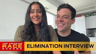 Kevin & Gurleen Elimination Interview | The Amazing Race Canada S10E9