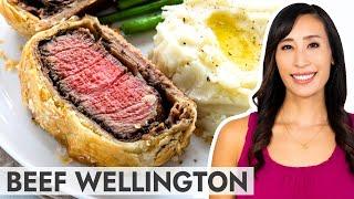 Individual Beef Wellington with Mushroom Sauce