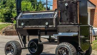 A Santa Maria Grill inside a Smoker???