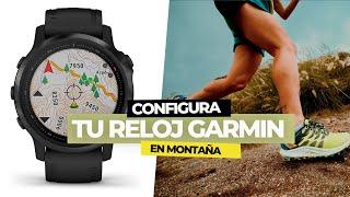 CONFIGURA TU RELOJ GARMIN PARA NAVEGACION EN MONTAÑA | BeFinisher