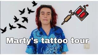 Marty's (long awaited) tattoo tour