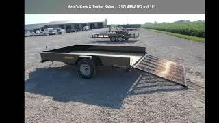 2022 Doolittle Utility Trailer 84X12 Solid Side Single Ax...