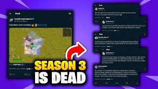 SEASON 3 IS RUINED.. Epic Won’t Stop Listening to Competitive Players | Twitter/X Heated Drama
