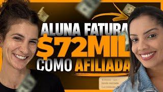 Aluna Fatura 72 Mil Reais Vendendo em Dólar com Marketing de Afiliados