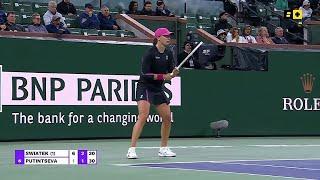 BNP PARIBAS OPEN : Iga Swiatek vs Yulia Putintseva Highlights | Indian Wells 2024 WTA 1000 