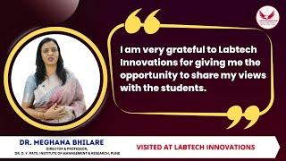 Inspiring Interaction: Dr. Meghana Bhilare Shares Insights at Labtech Innovations #labtech