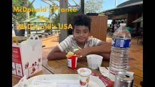 Ivan Mcdonal Food Review:  McDonald France vs USA