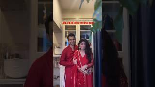 GRWM for IFTAR party ️ #krishnamukherjee #ramadan  #indianwear #grwm ##chiragbatliwala #couple