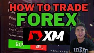 How to trade forex in XM using mobile phone | For beginners Philippines