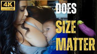 DOES SIZE MATTER TO ME ? TASHA MAMA VLOG | Breastfeeding Vlog