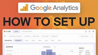 How to Set Up Google Analytics (2024) | Step-by-Step tutorial for Beginners