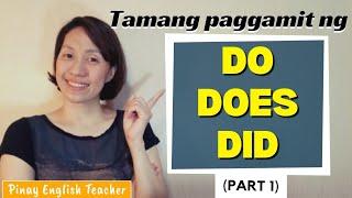 DO DOES DID - Basic English Grammar | Making negative sentences - with Examples and Quiz