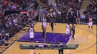 Demarcus Cousins trying to bully Tim Duncan