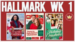 Hallmark COUNTDOWN TO CHRISTMAS 2024 Wk 1 Recap