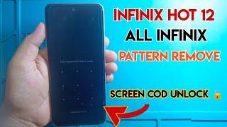 All Infinix Pattern lock screen lock remove without pc | Infinix Hot 12/Hot 12 play Factory reset |