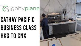 Cathay Pacific Dragon Business Class HKG Hong Kong to CNX Chiang Mai