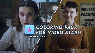 AE LIKE COLORINGS FOR VIDEO STAR | QR CODES!!