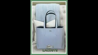 WHAT'S IN MY BAG: LACOSTE ANNA REVERSIBLE TOTE | LUX WIFE LIFE!