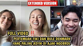 FULL VIDEO!! Ketika Fiki Naki bertemu bule cantik Denmark yang sangat asyik di ajak ngobrol