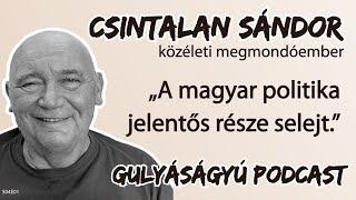 Csintalan: A magyar politika jelentős része selejt – Gulyáságyú podcast S04E01