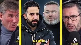 "Man United Were Built To Win Leagues!" Jordan & Keown's HEATED CLASH On Rooney's Amorim Comment!