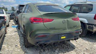 Spending $61,000 For A Wrecked Mercedes Benz GLE 53 At Copart