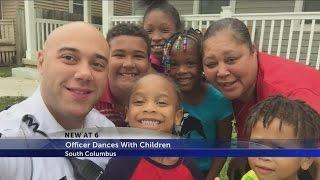 Neighborhood delighted with their dancing CPD officer