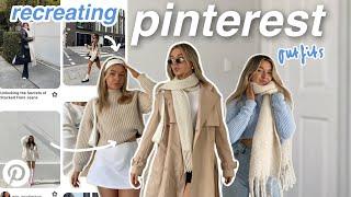 recreating pinterest outfits *from my closet* ( is it cute or is it just pinterest? )