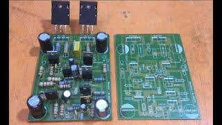 2 transistor amplifier circuit diagram