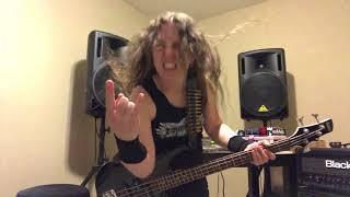 Akephalos “Corpse Made Halo” Bass Cover by Adina Blase