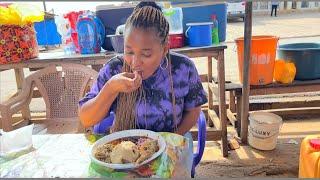 TRADITIONAL STREET FOOD IN GHANA| ACCRA, GHANA WEST AFRICA