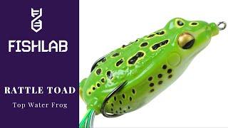 Rattle Toad by FishLab Tackle- New 2020