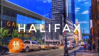 Halifax Downtown Canada  | Waterfront | City Streets | 4K Walking Tour | Summer 2024