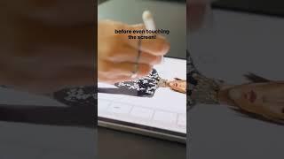 How to use the Apple Pencil Hover in the fashion app #draw #pretatemplate #fashion