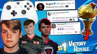 Bugha QUITTING kbm? Mongraal & Benjyfishy Going Controller? Pro DOMINATES with Mythic Goldfish!