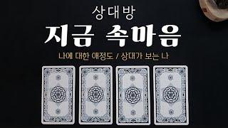 타로 상대방 지금 속마음 나에 대한 애정도 / 나의 이미지