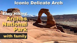 Hiking Delicate Arch Trail, Utah's Most Iconic Arch - Arches National Park #NationalPark #Arches