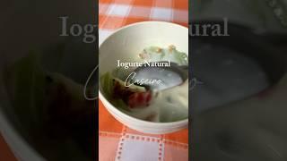 Receita de Iogurte Natural Caseiro #receitas #emagrecimento #dieta #vidasaudavel #fitness