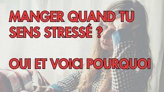 Pourquoi tu Devrais Manger quand tu es stressé (Même si Tous les Coachs Disent le Contraire !) 