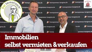 Immobilien selbst vermieten & selbst verkaufen - Der Immocoach