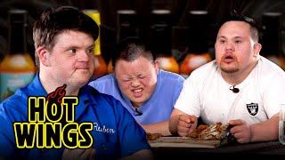 Sean and Marley eat the world's spiciest wings! | HOT WINGS | feat. Digby Webster