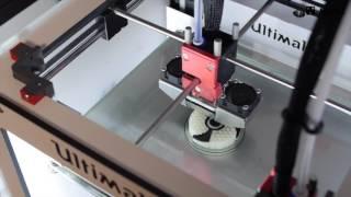 Ultimaker dual extrusion battle - round 3: PLA /  PVA