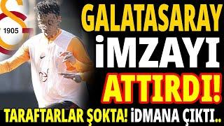 GALATASARAY İMZAYI ATTIRDI! İDMANA ÇIKTI BİLE...